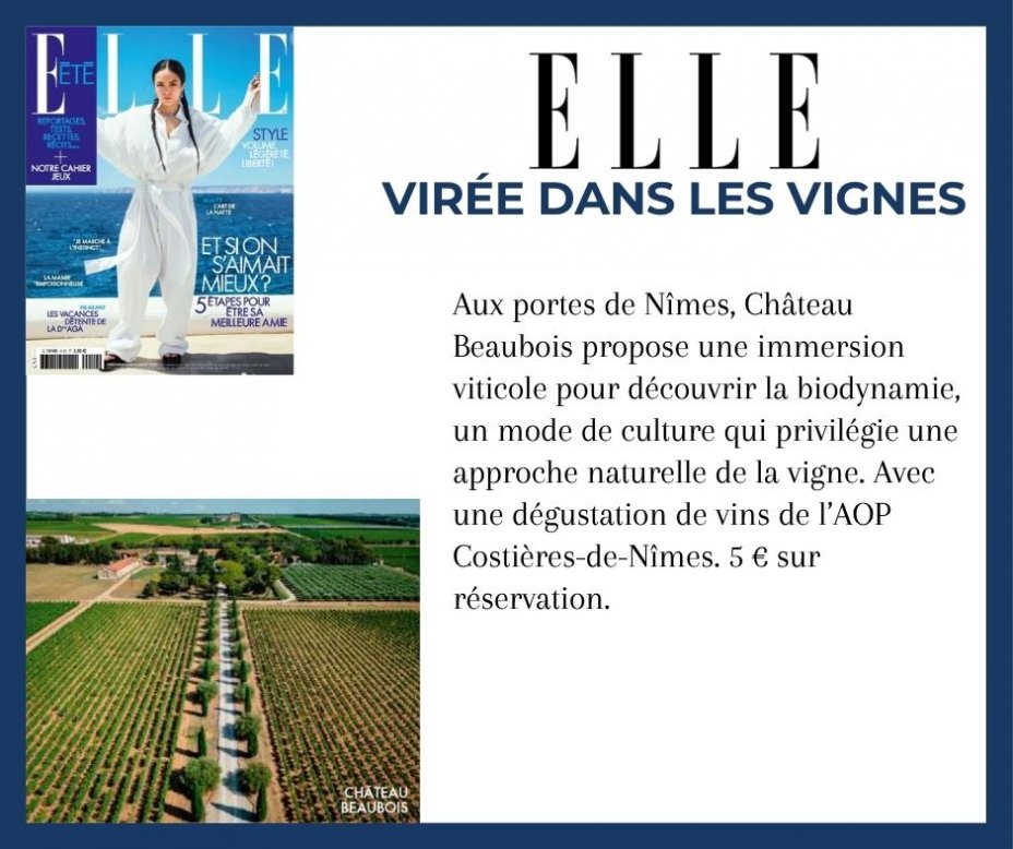 ELLE - Vir�e dans les vignes