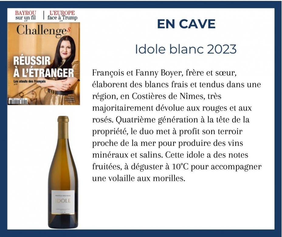 Challenges - En Cave - Idole blanc