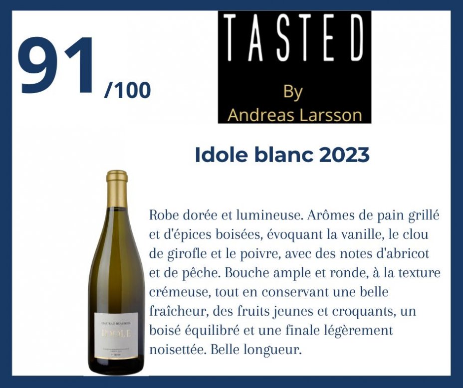 Andreas Larsson - Idole blanc 2023