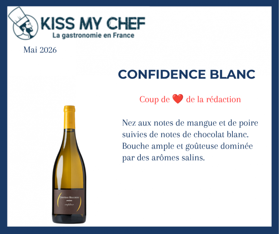 Kiss My Chef - Confidence blanc