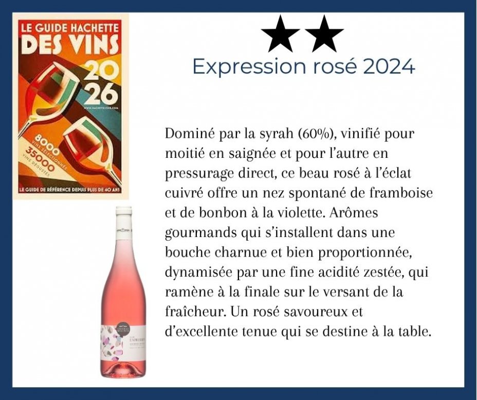 Le Guide Hachette des vins 2026 - Expression ros� 2024
