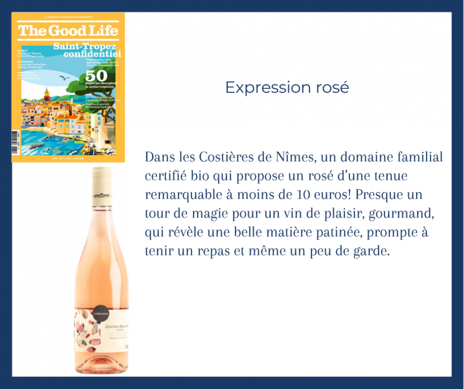The Good Life - Expression ros� 2025