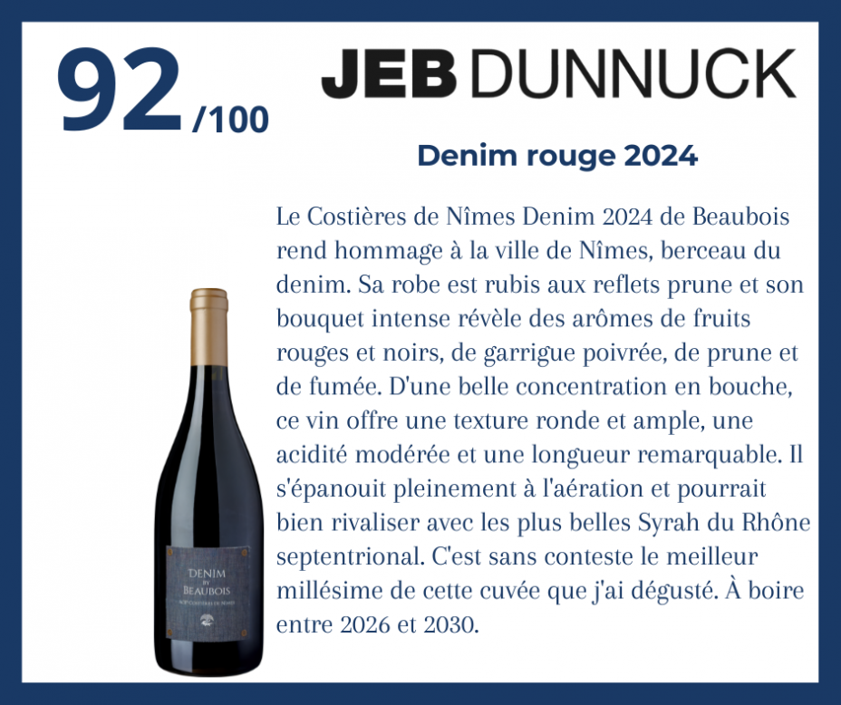 Jeb Dunnuck - Denim by Beaubois 2024