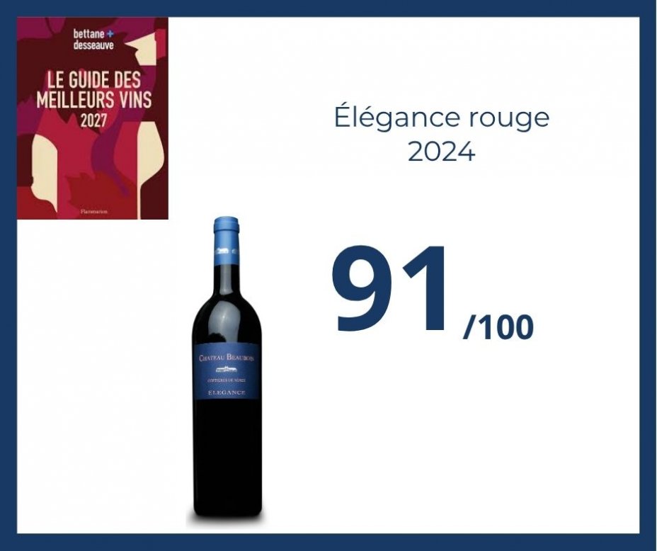 Bettane + Desseauve - �l�gance rouge 2024