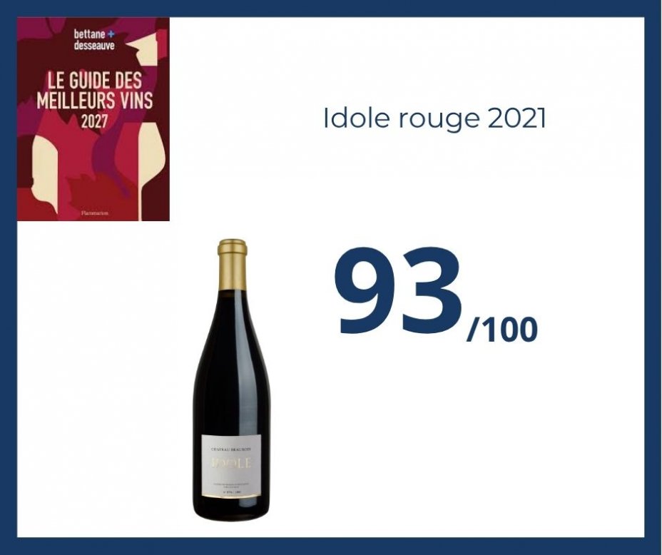 Bettane + Desseauve - Idole rouge 2021