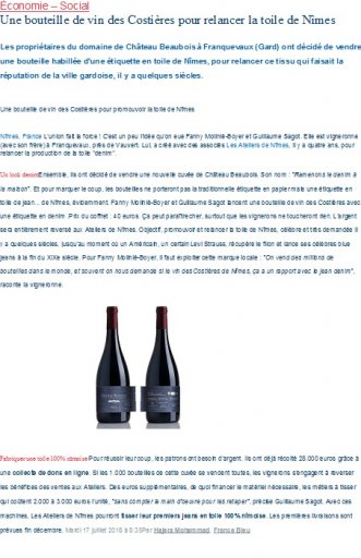 France bleu 17 juillet 2018