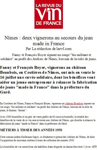 La Revue du Vin de France 31 Juillet 2018