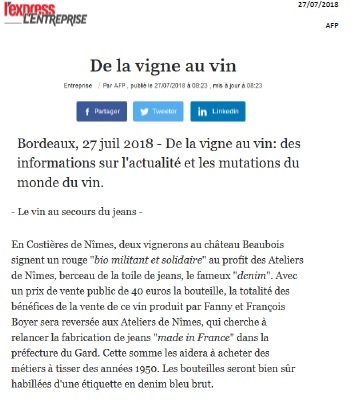 L'EXPRESS L'ENTREPRISE 27 Juillet 2018